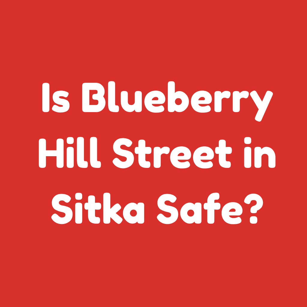 Is Blueberry Hill Street in Sitka Safe