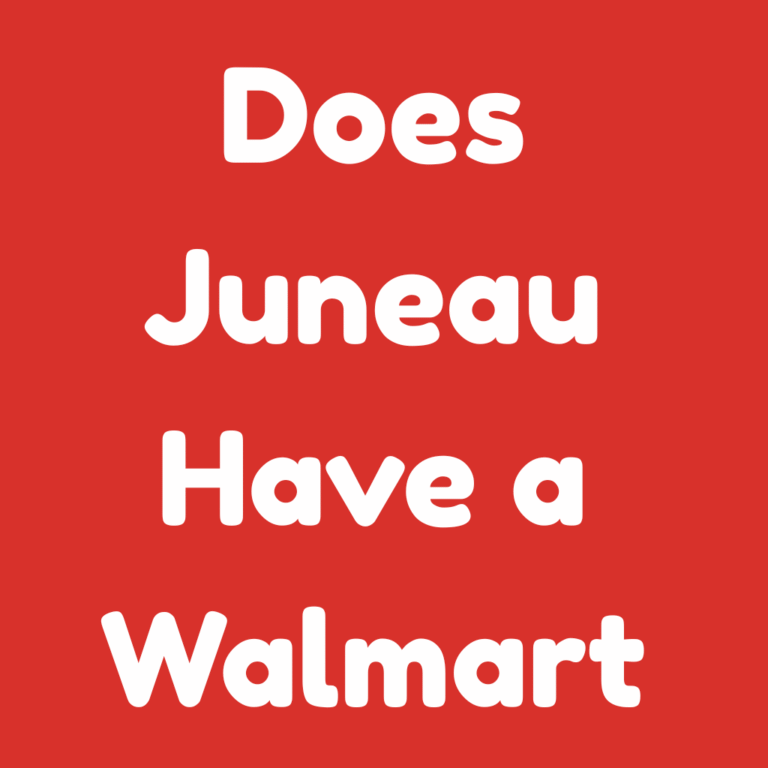 Does Juneau Have a Walmart